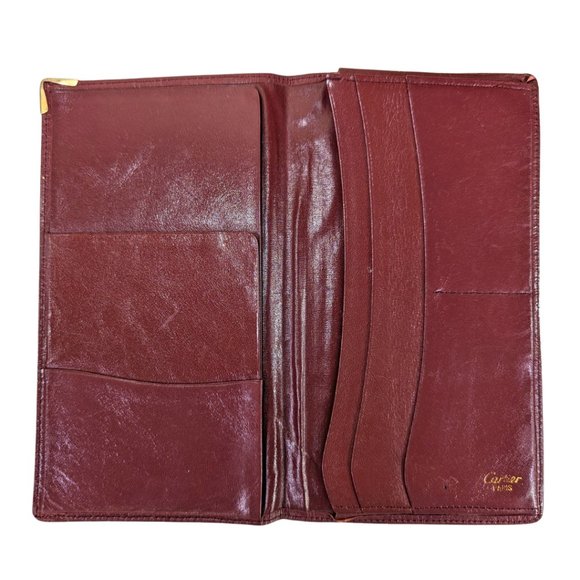 Cartier Must de Leather Shoulder Bag & Long Bi-Fold Leather Wallet DL205925 - Picture 5 of 16